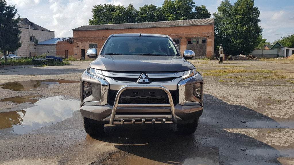 The WT003 bumper guard (stainless) for Fiat Fullback 2016↗ - Reelken Auto