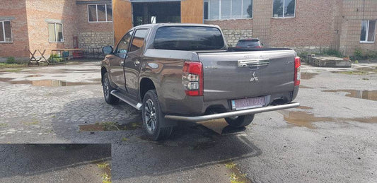 Rear protection AK005 (stainless) for Mitsubishi L200 2015-2024 - Reelken Auto