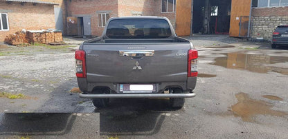 Rear protection AK005 (stainless) for Mitsubishi L200 2015-2024 - Reelken Auto