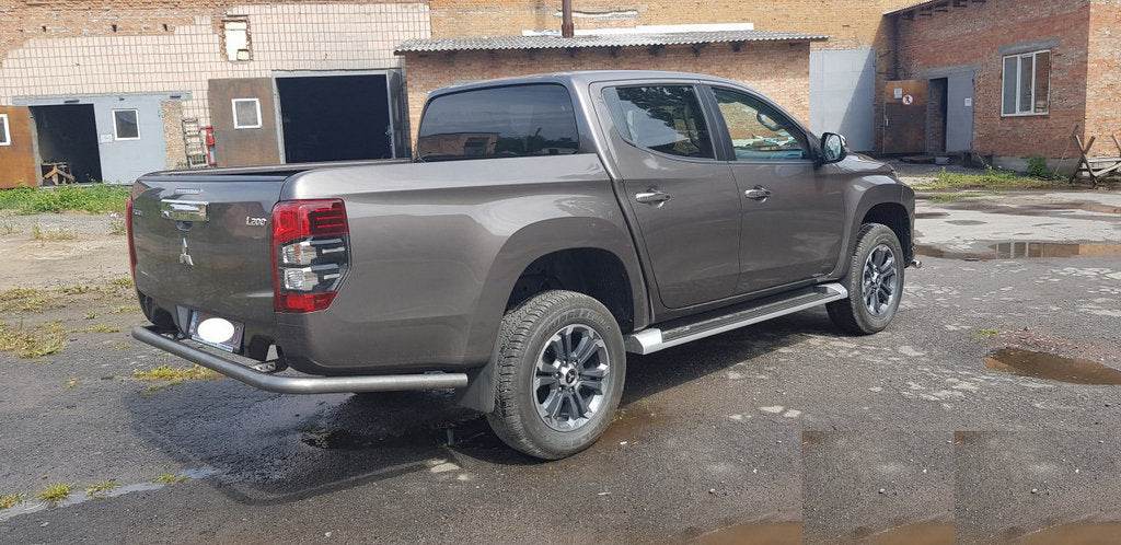 Rear protection AK005 (stainless) for Mitsubishi L200 2015-2024 - Reelken Auto