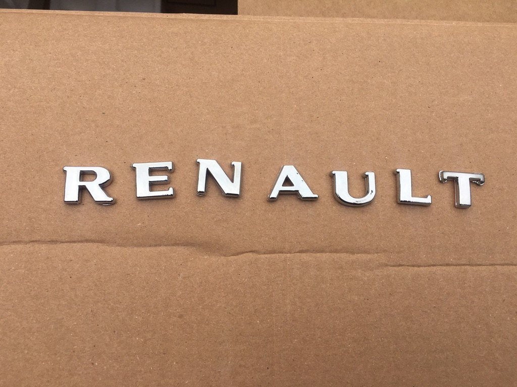 Emblem Renault r1032 (133mm x 18mm) for Renault Clio III 2005-2012 - image 2