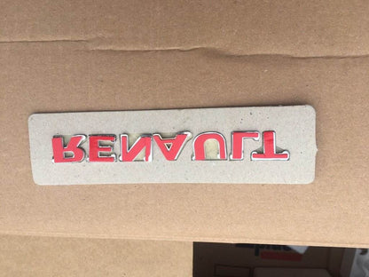 Inscription Renault r1032 (133mm by 18mm) for Renault Clio III 2005-2012 - Reelken Auto