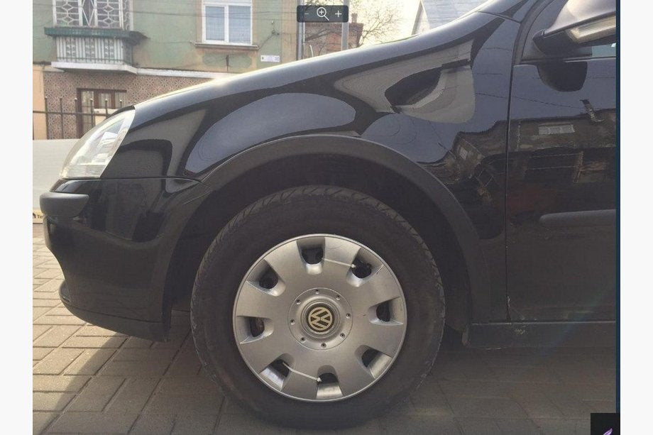 Fender flares (4 pcs, black) for Volkswagen Golf Plus 2004-2014 - image 1