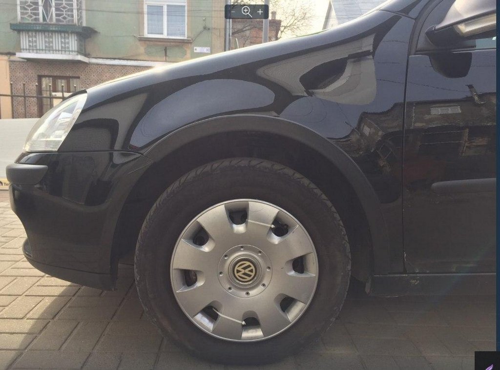 Fender Flares (4 pcs, Black Matte) for Volkswagen Golf 5 2003-2009 - image 1