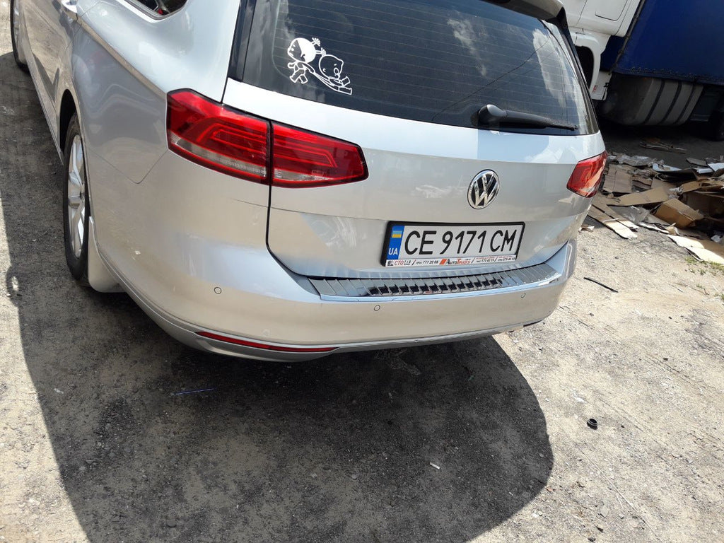 Rear Bumper Protector Carmos V1 (SW) for Volkswagen Passat B8 2015-2023 - image 8