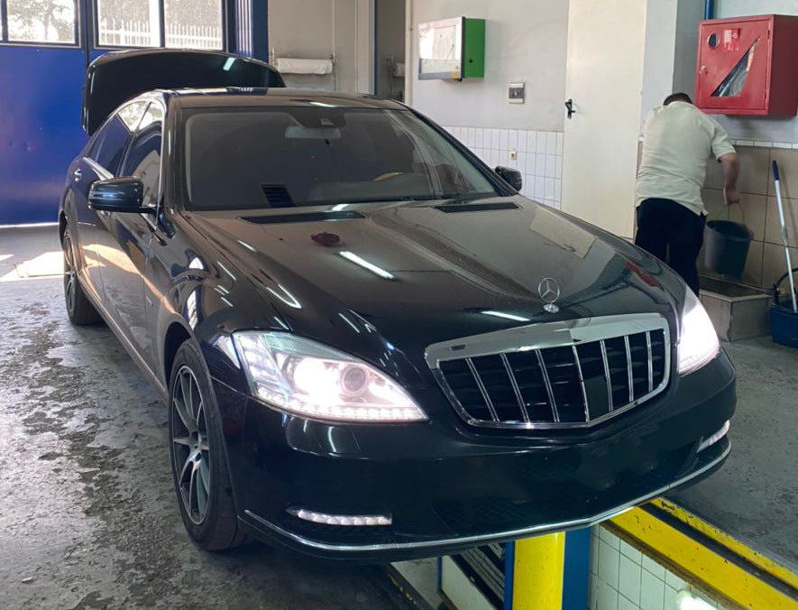 GT Panamericana Front Grille for Mercedes S-сlass W221 2005-2013 - image 8