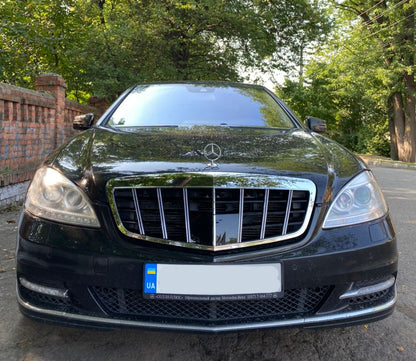 GT Panamericana Front Grille (2009-2013) for Mercedes S-сlass W221 2005-2013 - image 6