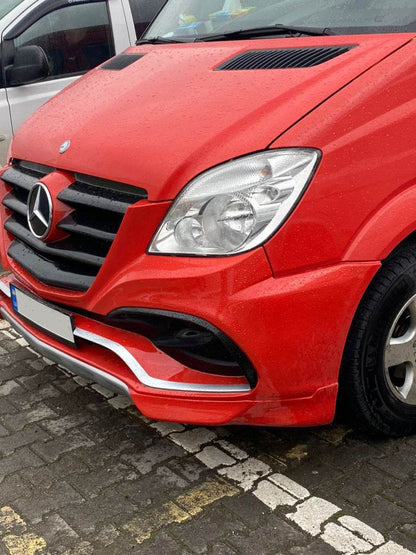 Front bumper Exclusive Sport (2006-2013) for Mercedes Sprinter W906 2006-2018 - Reelken Auto