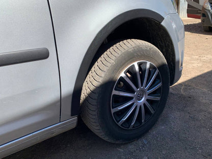 The pads on the arches (black Mat) for Volkswagen Caddy 2010-2015 - image 8