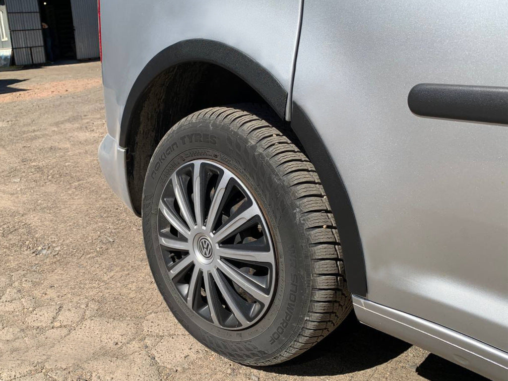 The pads on the arches (black Mat) for Volkswagen Caddy 2010-2015 - image 13