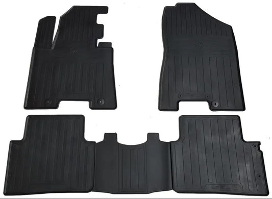 Rubber Floor Mats Type-2 (4 pcs, Stingray Premium) for Hyundai Tucson TL 2016-2021 - image 1
