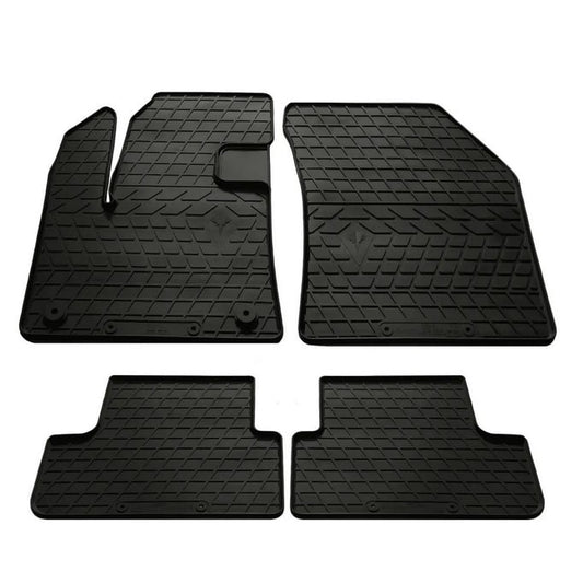 Rubber Floor Mats Stingray (4 pcs, rubber) for DS 7 Crossback 2017-2022 - image 1
