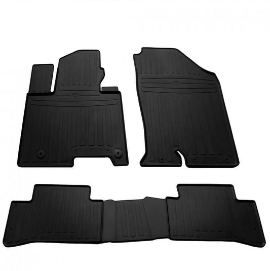 Rubber Floor Mats (4 pcs, Stingray Premium) for Hyundai Tucson NX4 2021- - image 1