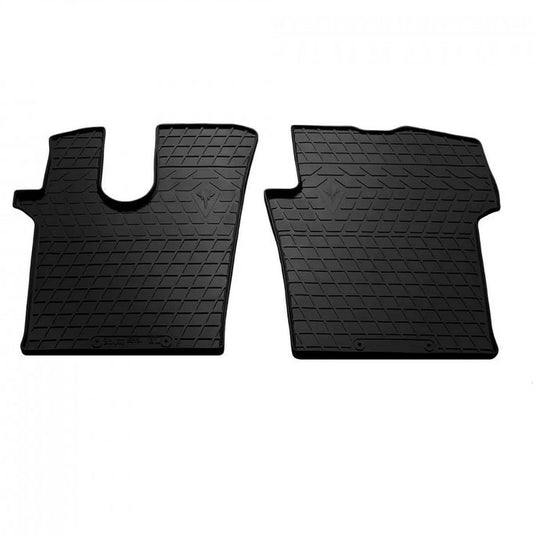 Rubber Floor Mats (2 pcs, Stingray Premium) for Scania G Series 2017- - image 1