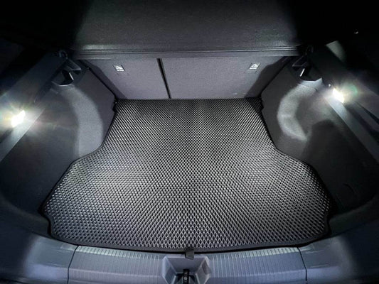 Trunk mat V2 (EVA, black) for Volkswagen ID.4 - Reelken Auto