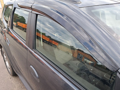 Window Deflectors (4 pcs, Sunplex Sport) for Dacia Duster 2008-2018 - image 4