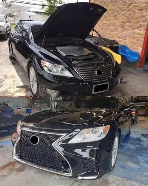 Front bumper (2007-2013 F-Sport) for Lexus LS 2007-2017 - Reelken Auto