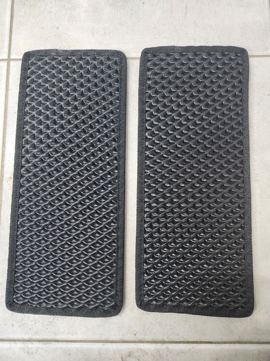 Polyurethane door sill mats (2 pcs, EVA, black) CLEARANCE for Peugeot Boxer 2006-2025 - image 1