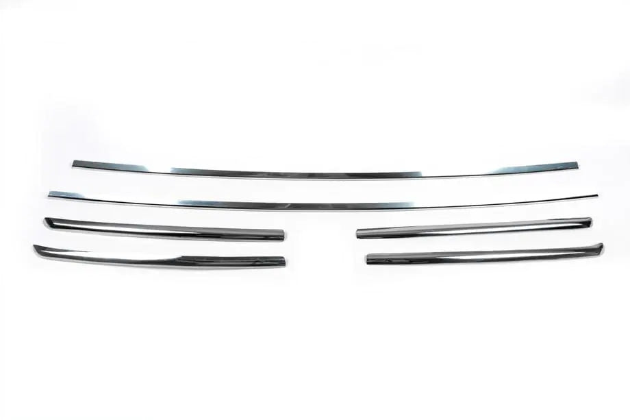 Chrome Grille Covers 2006-2014 (6 pcs, stainless steel) Clearance for Fiat Ducato 2006-2025 - image 1