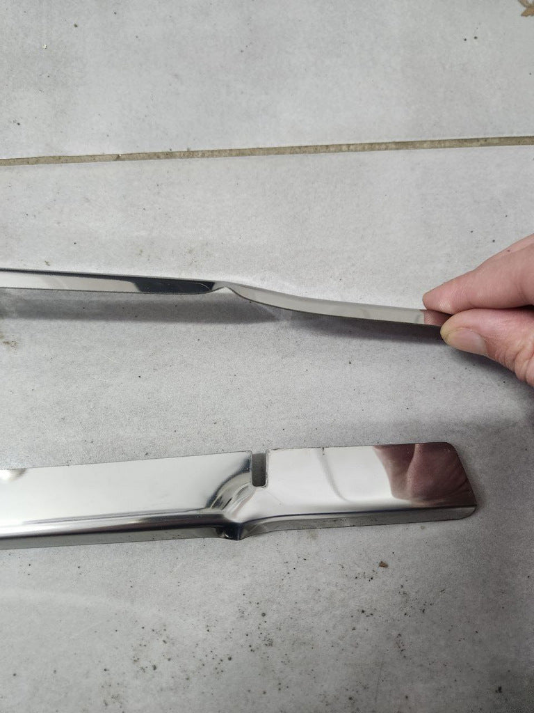 Chrome Grille Covers 2006-2014 (6 pcs, stainless steel) Clearance for Fiat Ducato 2006-2025 - image 4