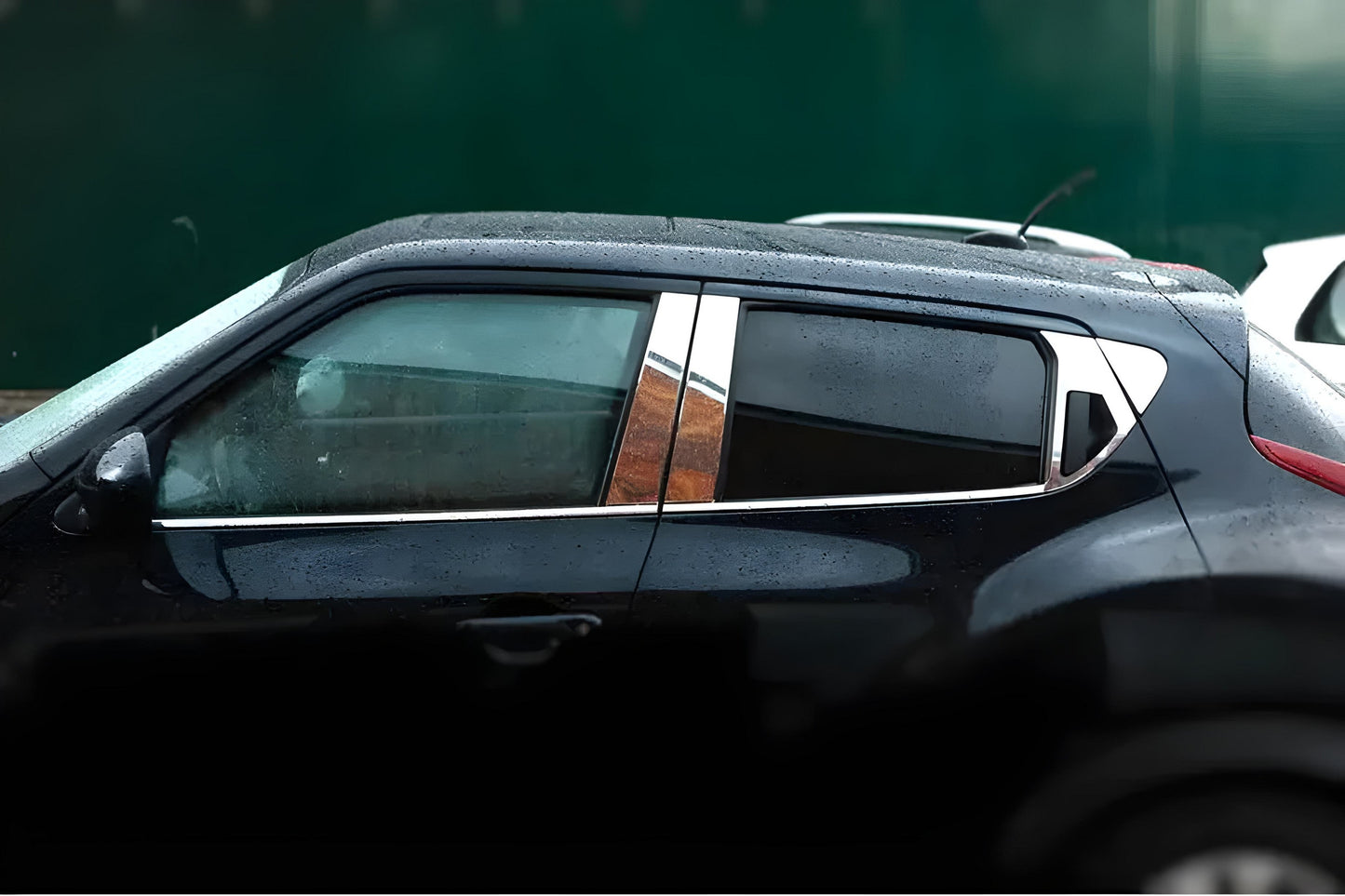 Stainless Steel Door Pillar Trim Omsa Line (6 pcs) for Nissan Juke 2010-2019 - image 1