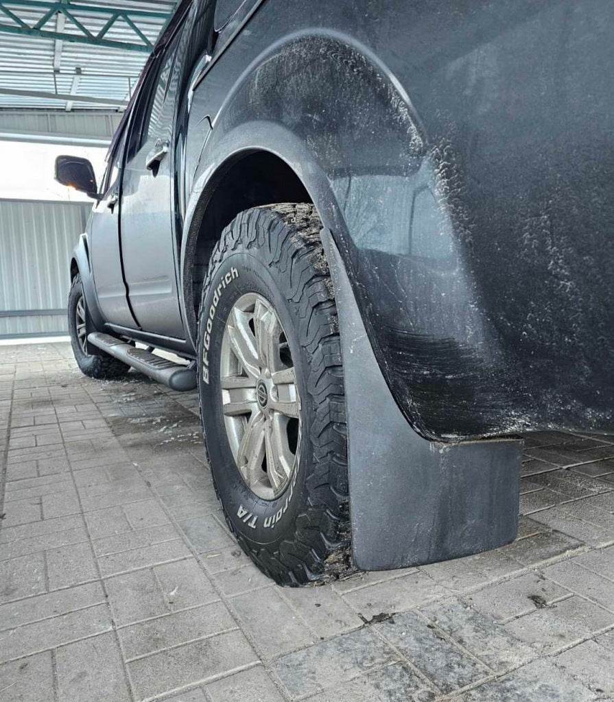 Rear mudguards (2 pcs.) for Nissan Navara 2006-2015 - Reelken Auto