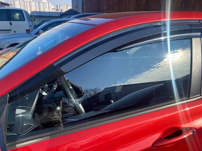 Window Deflectors SD (4 pcs, Sunplex Sport) for Hyundai Accent 2011-2017 - image 2