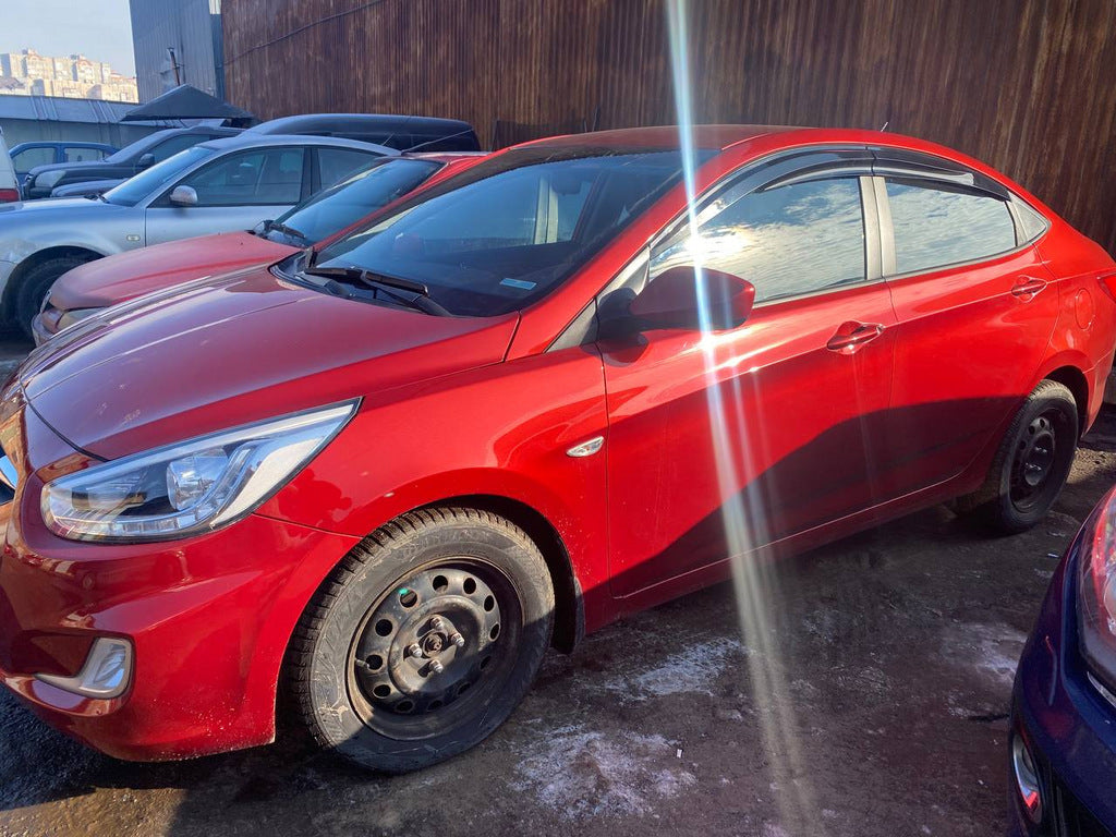 Window Deflectors SD (4 pcs, Sunplex Sport) for Hyundai Accent 2011-2017 - image 5