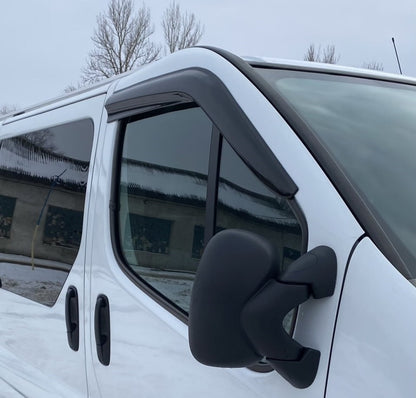 Window Deflectors (2 pcs, EuroCap) for Nissan Primastar 2002-2014 - image 2