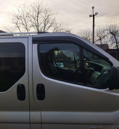 Window Deflectors (2 pcs, EuroCap) for Nissan Primastar 2002-2014 - image 3