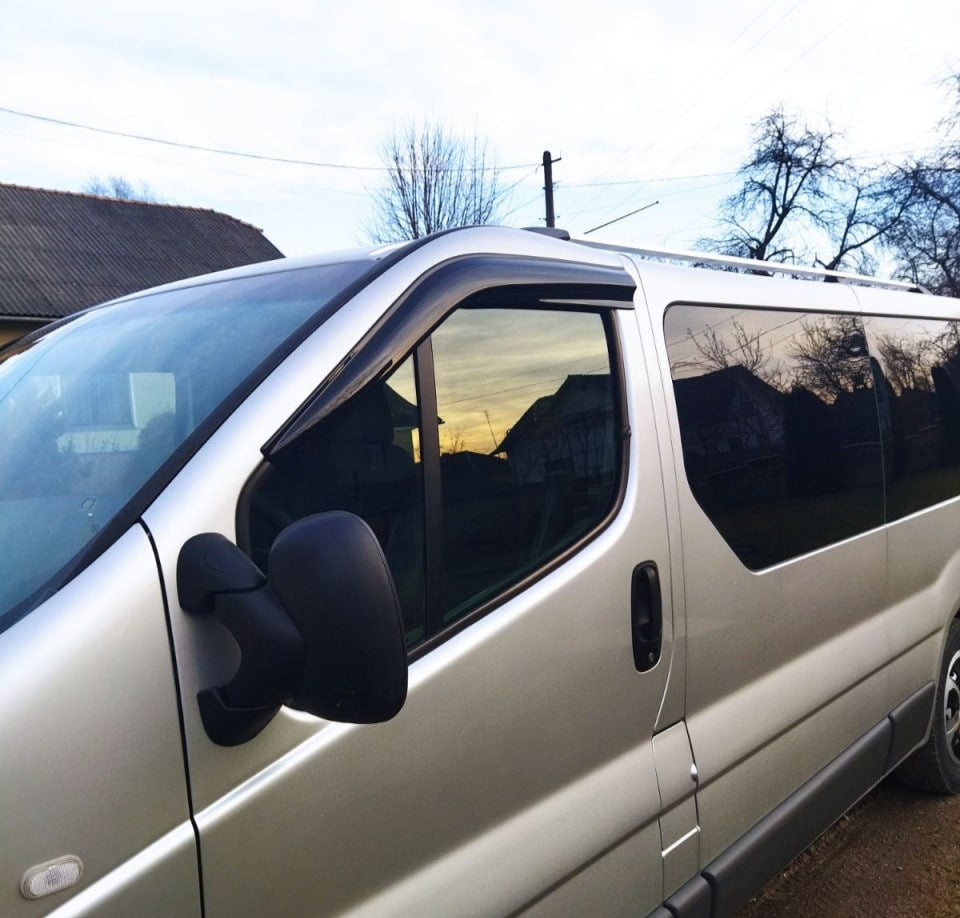 Window Deflectors (2 pcs, EuroCap) for Renault Trafic 2001-2015 - image 5