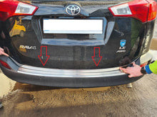 Trunk edge Libao V1 (2013-2016, stainless steel) for Toyota Rav 4 2013-2018 - Reelken Auto