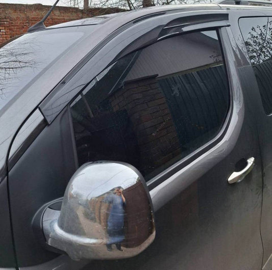 Windbreakers (2 pcs, Sunplex Sport) for Toyota Proace - Reelken Auto