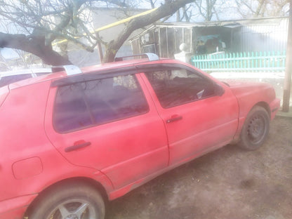 Window Deflectors (4 pcs, Sunplex Sport) for Volkswagen Golf 3 1991-2001 - image 2