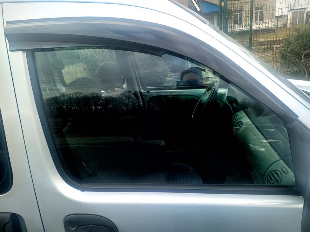 Window Deflectors (2 pcs, Sunplex Sport) for Renault Kangoo 1998-2008 - image 1