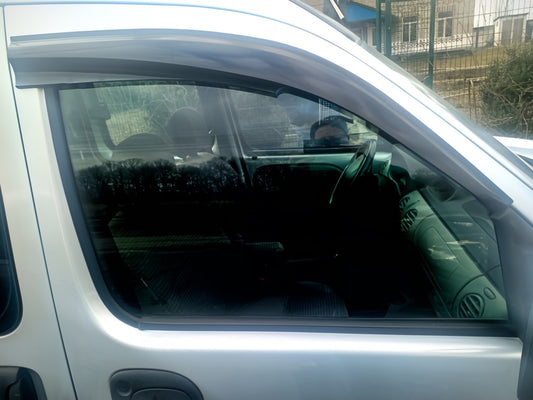 Window Deflectors (2 pcs, Sunplex Sport) for Renault Kangoo 1998-2008 - image 1