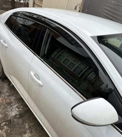 Window Deflectors SD (4 pcs, Sunplex Sport) for Renault Megane IV 2016-2025 - image 2