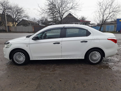 Window Deflectors with Chrome Trim (4 pcs, Sunplex Chrome) for Peugeot 301 2012- - image 2