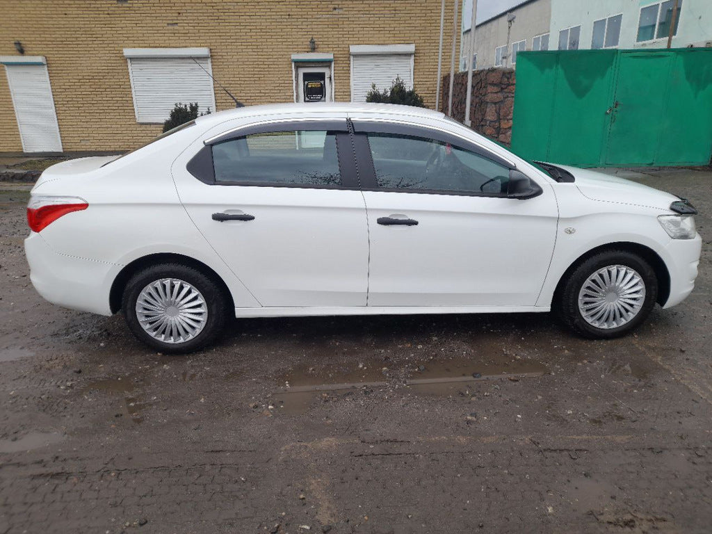 Window Deflectors with Chrome Trim (4 pcs, Sunplex Chrome) for Citroen C-Elysee 2013-2022 - image 7