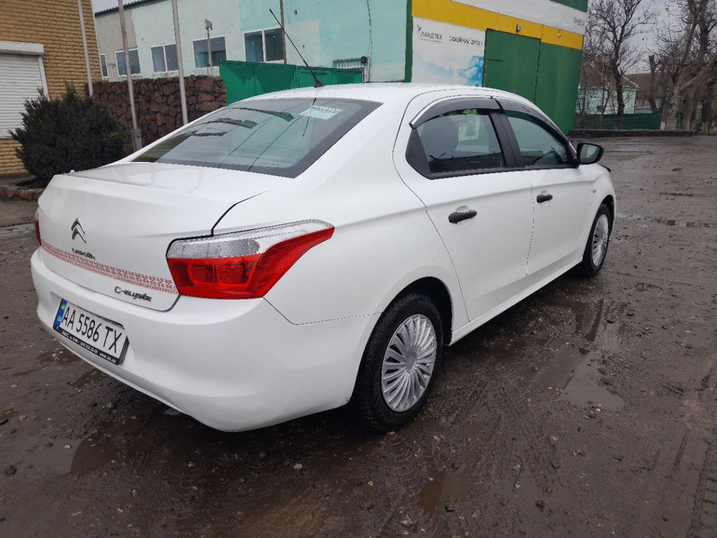 Window Deflectors with Chrome Trim (4 pcs, Sunplex Chrome) for Citroen C-Elysee 2013-2022 - image 8