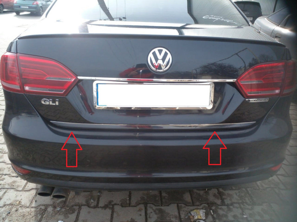 Trunk edge (stainless steel) for Volkswagen Jetta 2011-2018 - image 1