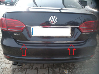 Trunk edge (stainless steel) for Volkswagen Jetta 2011-2018 - image 1