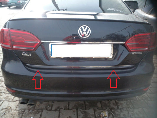Trunk edge (stainless steel) for Volkswagen Jetta 2011-2018 - image 1