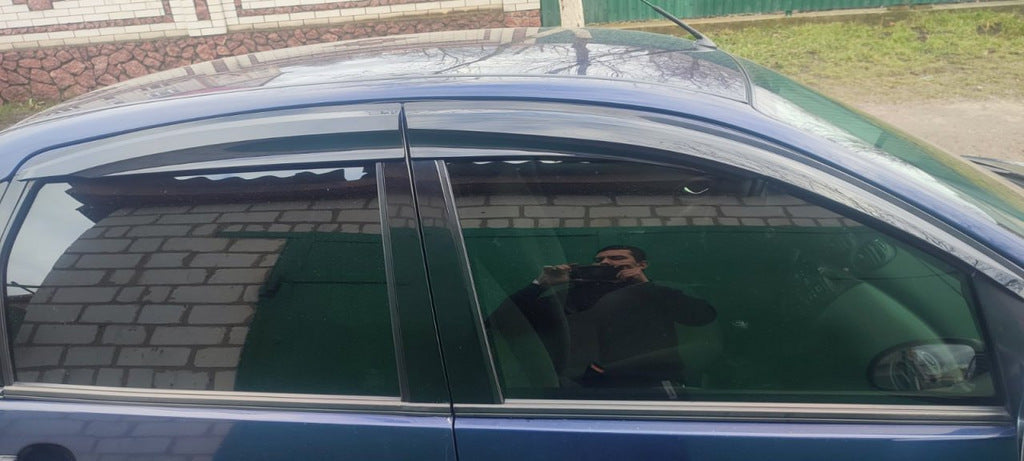 Window Deflectors SD (4 pcs, Sunplex Sport) for Ford Focus I 1998-2005 - image 2