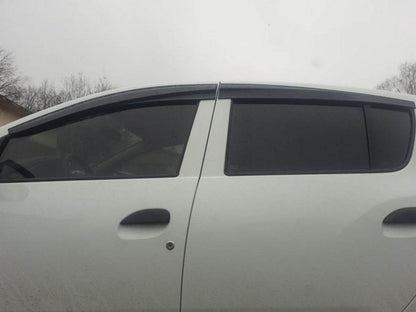 Windbreakers (4 pcs, Sunplex Sport) for Dacia Sandero 2013-2020 - Reelken Auto