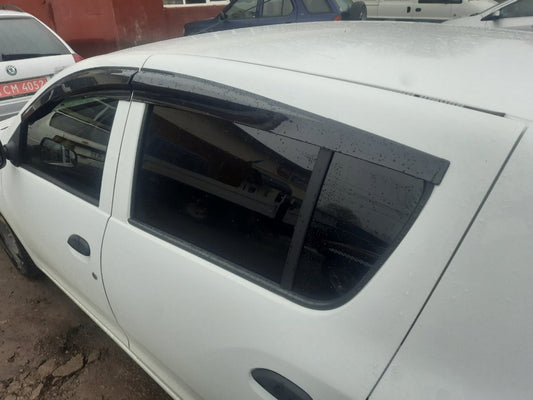 Window Deflectors (4 pcs, Sunplex Sport) for Dacia Sandero 2013-2020 - image 1
