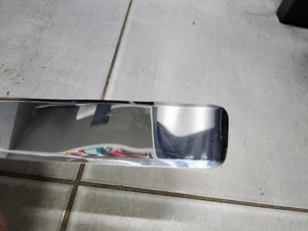 Clearance Trunk Lid Trim above License Plate (2015–2018, upper, wide, stainless steel) for Hyundai Tucson TL 2016-2021 - image 3