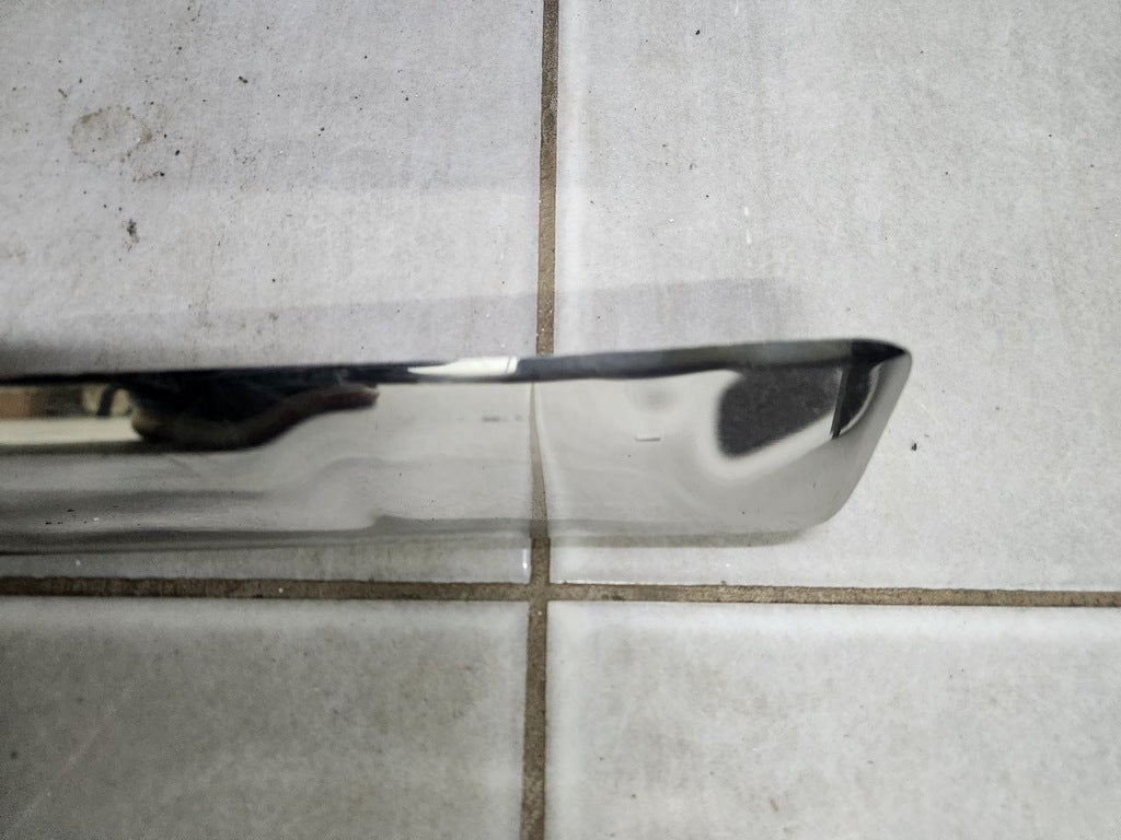 Clearance Trunk Lid Trim above License Plate (2015–2018, upper, wide, stainless steel) for Hyundai Tucson TL 2016-2021 - image 5