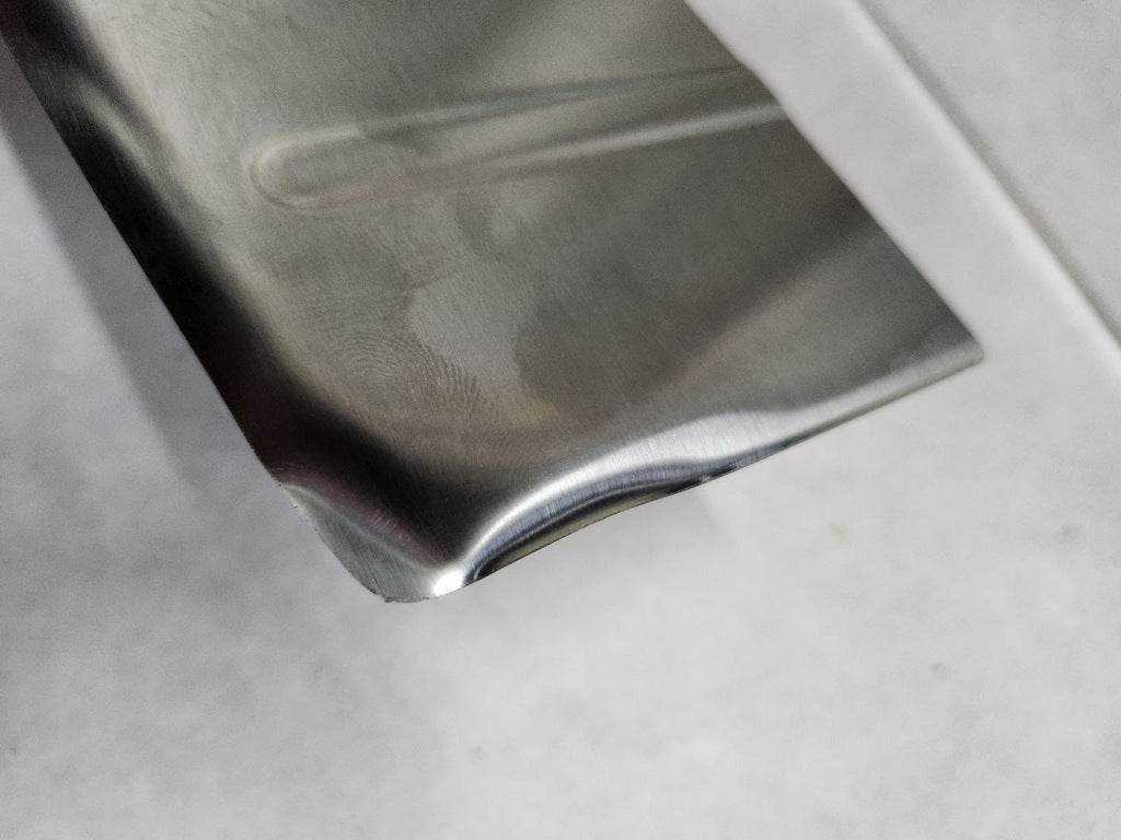Discount! Pad on the rear bumper OmsaLine (stainless steel) for Volkswagen Touareg 2018↗ - Reelken Auto