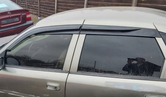 Window Deflectors SD (4 pcs, Sunplex Sport) for Opel Vectra B 1995-2002 - image 1